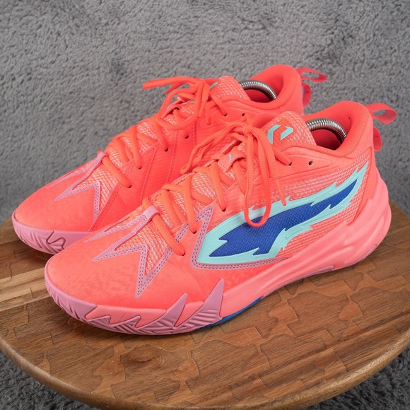 Puma Scoot Henderson US Men\'s 9.5 Sunset Glow-Electric Peppermint main image 4